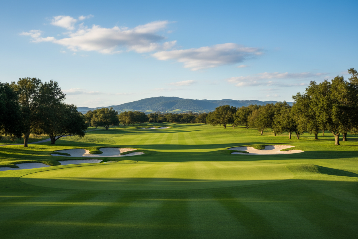 Beautiful golf course